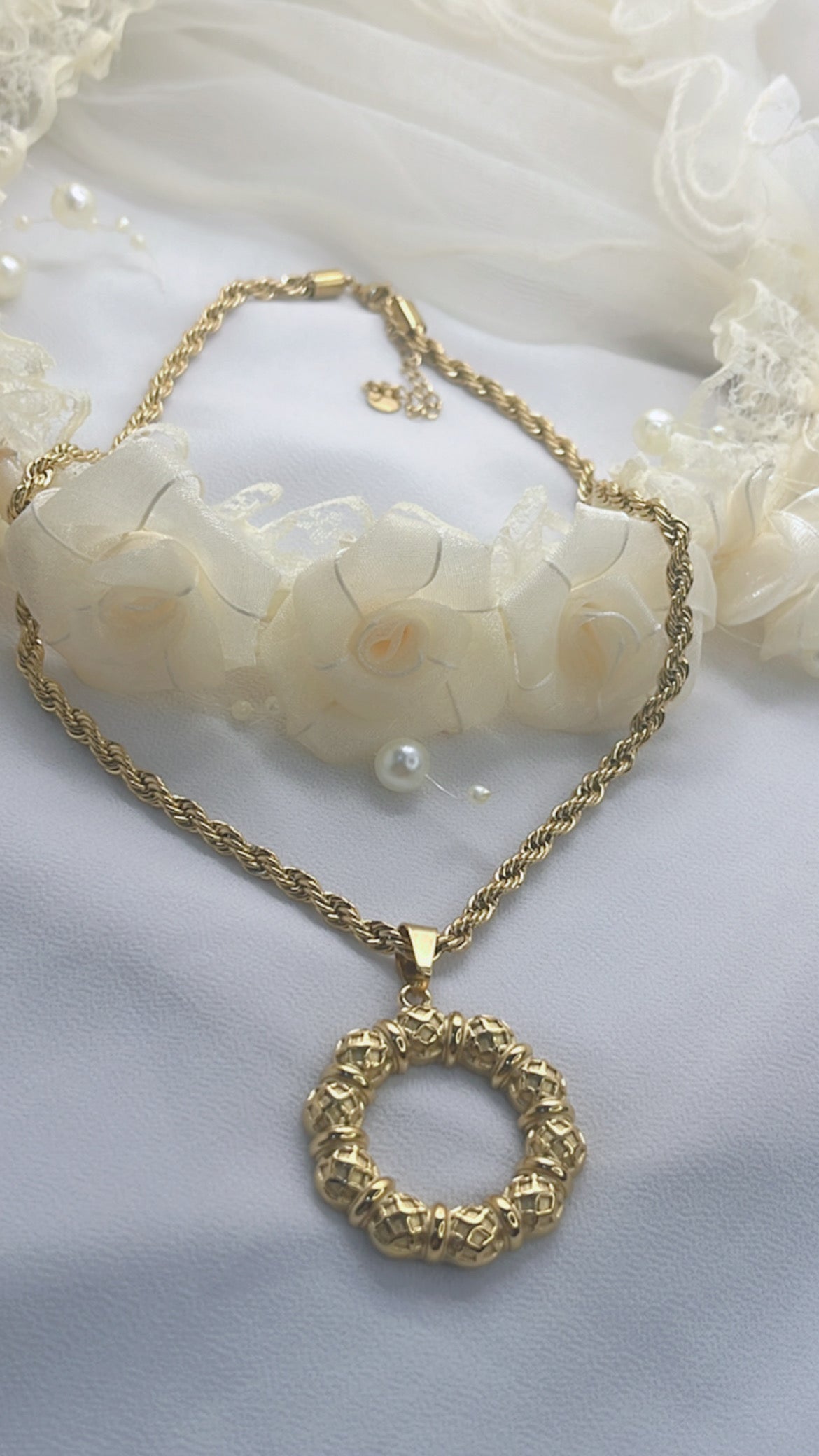 Collier en acier inoxydable دق الابرة