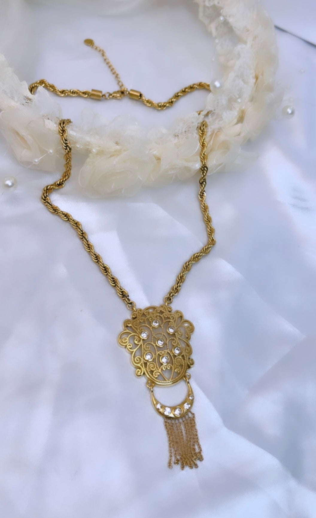 Collier traditionnel en acier inoxydable