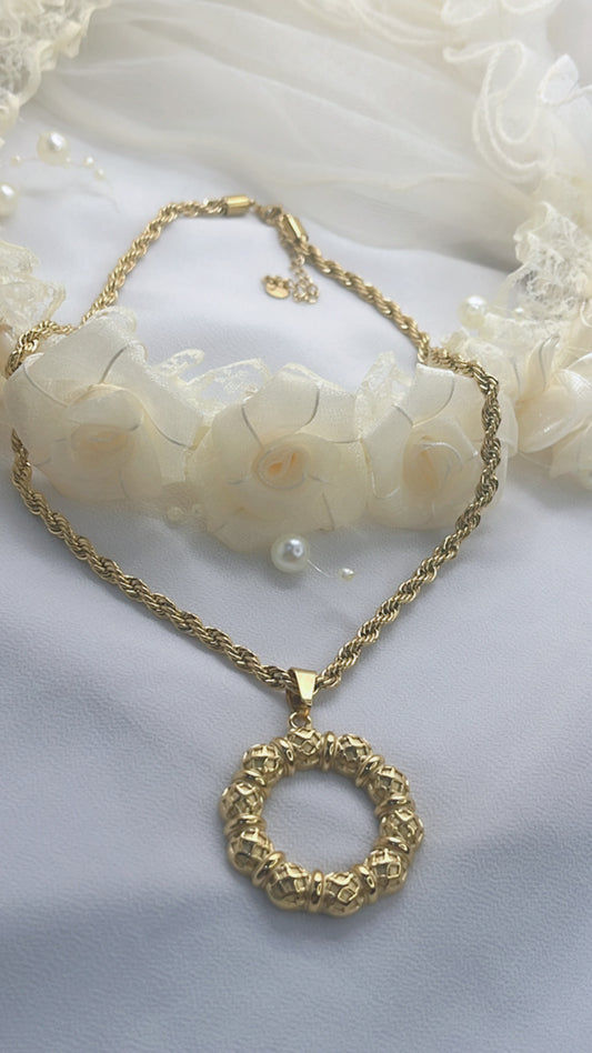 Collier en acier inoxydable دق الابرة